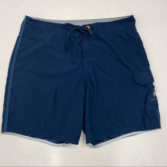 Quicksilver men’s blue board shorts size 36 - Picture 2 of 7